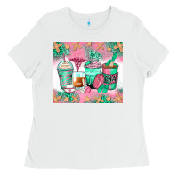 White certified nursing assistant coffee cups Ladies Tee - Zillion Design Studio