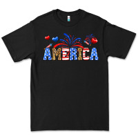 Black Western America Premium Tee - Neo Western
