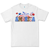 White Western America Premium Tee - Neo Western