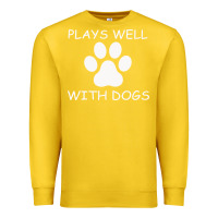 Lemon Plays Well With Dogs Premium Sweatshirt - Bettercallsaul