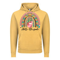 Vintage Mustard hello 4th grade Vintage Hoodie - JahusDesignShop