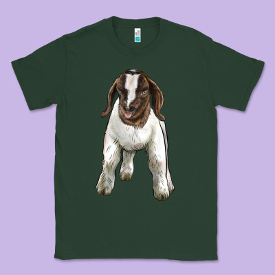 Baby Boer Goat Classic Tee Designed By Lillyallendesigns
