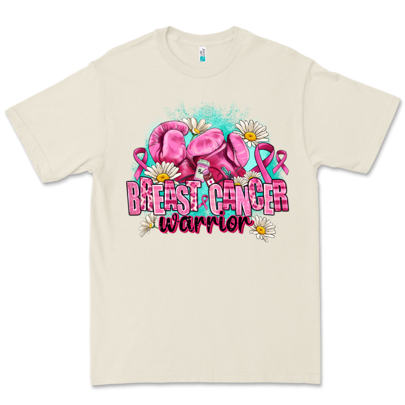 Breast Cancer Warrior Premium Tee by AdoDesignShop | Teevron