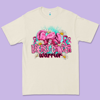 Breast Cancer Warrior Premium Tee Designed By Adodesignshop