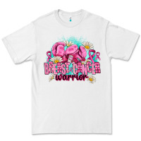 White breast cancer warrior Premium Tee - AdoDesignShop