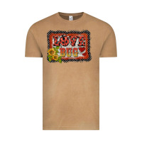 Ladybug  Love Bug Backround Vintage Tee | Teevron