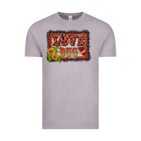 Vintage Zinc ladybug  love bug backround Vintage Tee - BarkalooDesign