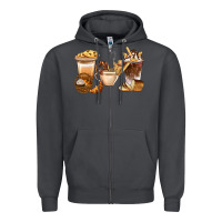 Smoke Bakery Coffee Cups With Cookie Bbs Zipper Hoodie - BundleAndBundleShop