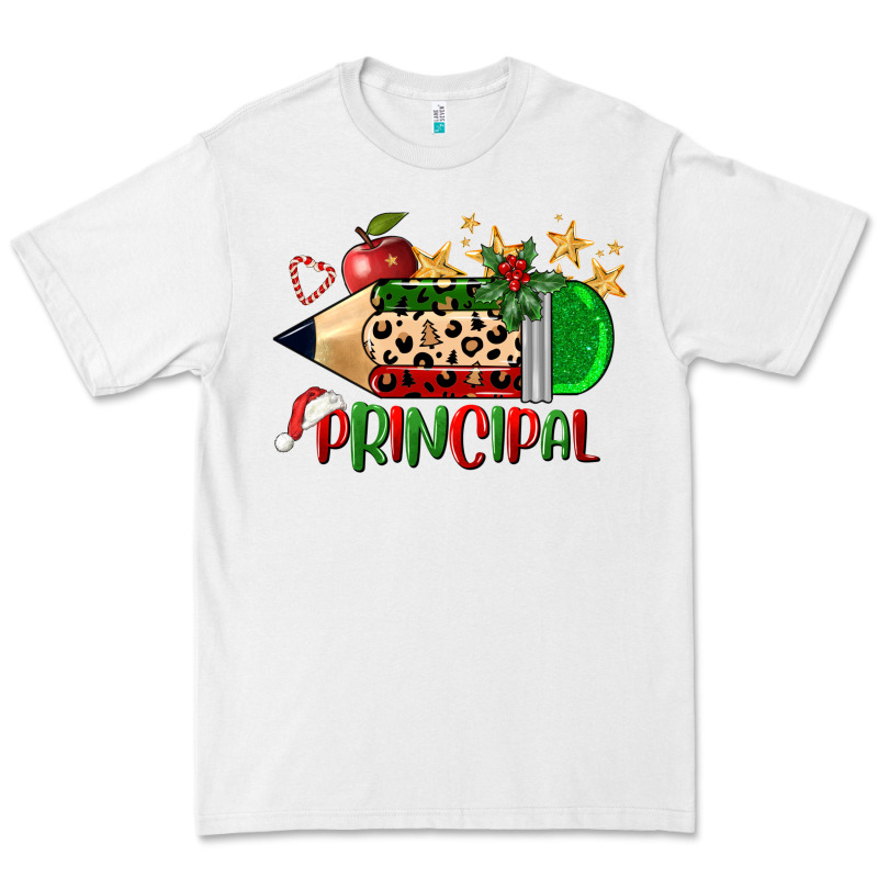 Christmas Principal Pencil Premium Tee by FaDigitalArtStudio | Teevron