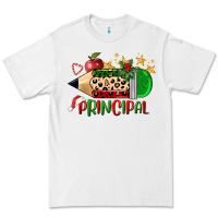 White christmas principal pencil Premium Tee - FaDigitalArtStudio