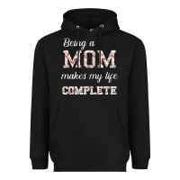 Black Being A Mom Makes My Life Complete For dark Heavyweight Hoodie - Bettercallsaul