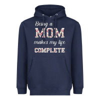 Navy Being A Mom Makes My Life Complete For dark Heavyweight Hoodie - Bettercallsaul