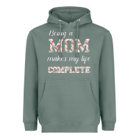 Sage Being A Mom Makes My Life Complete For dark Heavyweight Hoodie - Bettercallsaul