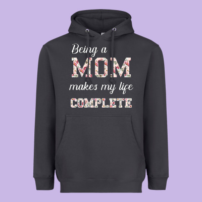 Being A Mom Makes My Life Complete For Dark Heavyweight Hoodie Designed By Bettercallsaul