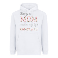 White Being A Mom Makes My Life Complete For dark Heavyweight Hoodie - Bettercallsaul