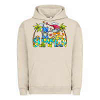 Pigment French Oak Summer Gnomes Urban Hoodie - CowCowDesign