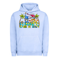 Pigment Grape Ice Summer Gnomes Urban Hoodie - CowCowDesign