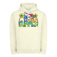 Pigment Pistachio Summer Gnomes Urban Hoodie - CowCowDesign