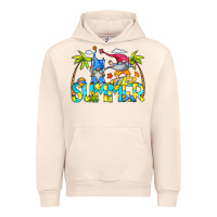 Sandshell Summer Gnomes Urban Hoodie - CowCowDesign