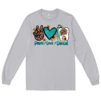 Moon Dust peace love dental Long Sleeve Tee - JahusDesignShop