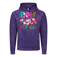 Cloud Purple pink october Vintage Hoodie - AdoDesignShop