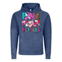 Vintage Denim pink october Vintage Hoodie - AdoDesignShop