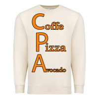 Sandshell coffe pizza avocado Premium Sweatshirt - Bettercallsaul