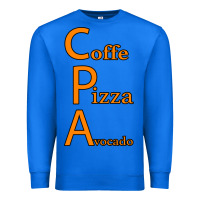 True Royal coffe pizza avocado Premium Sweatshirt - Bettercallsaul