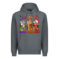 Rock happy hallothanksmas coffee cups Premium Hoodie - texasbilliewilder