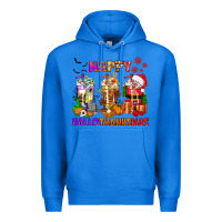 True Royal happy hallothanksmas coffee cups Premium Hoodie - texasbilliewilder
