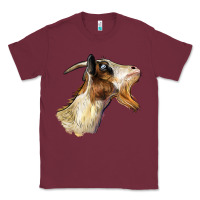 Burgundy Tennessee Goat Head Classic Tee - LillyAllenDesigns