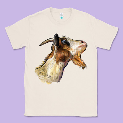 Tennessee Goat Head Classic Tee Designed By Lillyallendesigns
