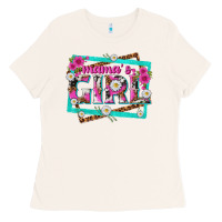 Bone mamas girl Ladies Tee - texasbilliewilder