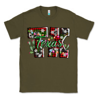 Army Green texas tx christmas Classic Tee - AdoDesignShop