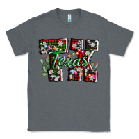 Charcoal Heather texas tx christmas Classic Tee - AdoDesignShop