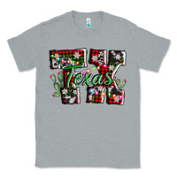 Heather Grey texas tx christmas Classic Tee - AdoDesignShop