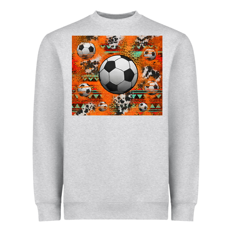 Soccer Aztec Glitter Tumbler Heavyweight Sweatshirt by Jasminsmagicworld | Teevron