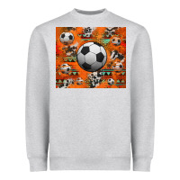 Heather Grey soccer aztec glitter tumbler Heavyweight Sweatshirt - Jasminsmagicworld