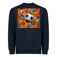 Navy soccer aztec glitter tumbler Heavyweight Sweatshirt - Jasminsmagicworld