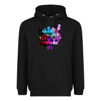 Black Be a Flamingo in a Flock of Pigeons Heavyweight Hoodie - Bettercallsaul