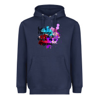 Navy Be a Flamingo in a Flock of Pigeons Heavyweight Hoodie - Bettercallsaul