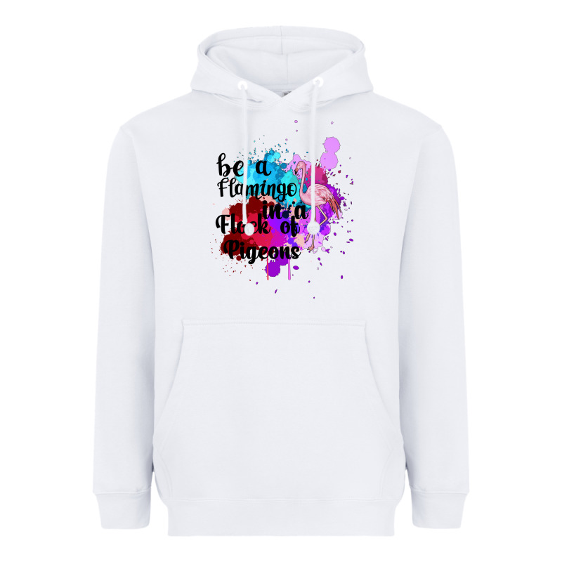 Be A Flamingo In A Flock Of Pigeons Heavyweight Hoodie by Bettercallsaul | Teevron