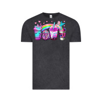 Vintage Black unicorn coffee Vintage Tee - Jasminsmagicworld