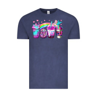 Vintage Denim unicorn coffee Vintage Tee - Jasminsmagicworld