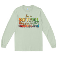 Matcha it s a softball thing you wouldn t understand Long Sleeve Tee - MaliasSmallBusiness