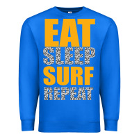 True Royal eat sleep surf repeat Premium Sweatshirt - Bettercallsaul