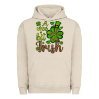 Pigment French Oak St. Patrick's A wee bit irish Urban Hoodie - OliviaCreatesArt