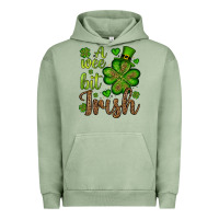 Pigment Oil Green St. Patrick's A wee bit irish Urban Hoodie - OliviaCreatesArt