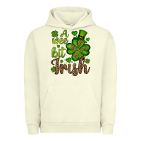 Pigment Pistachio St. Patrick's A wee bit irish Urban Hoodie - OliviaCreatesArt