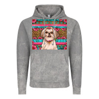 Cloud Rock shih tzu floral tumbler Vintage Hoodie - Artiststas